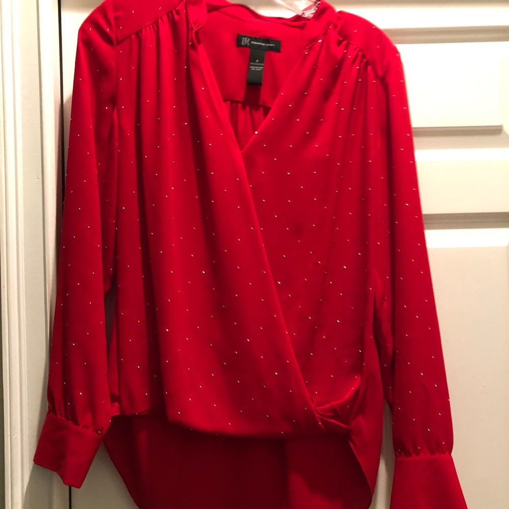 Red Christmas Bliuse